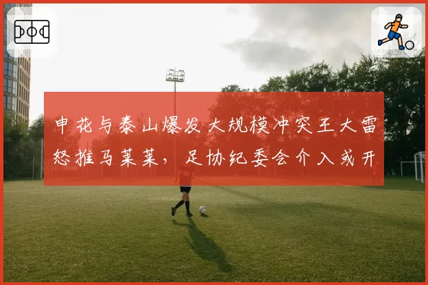申花与泰山爆发大规模冲突王大雷怒推马莱莱，足协纪委会介入或开出重磅罚单